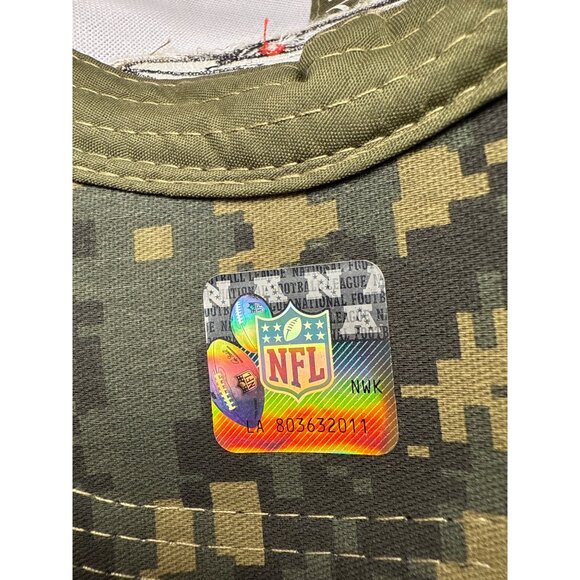 Baltimore Ravens NFL Camo Trucker Hat Mesh Back Snapback Adjustable Strap - Picture 5 of 8